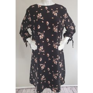 Floral print dress